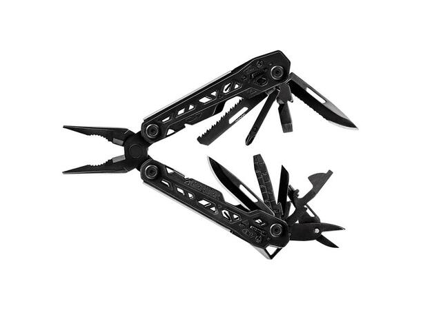 Gerber Truss Multiverktøy, Black Multiverktøy, 17 Verktøy, Vekt 238g