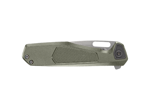 Gerber Minisada Green D2 stål Plain Edge blad